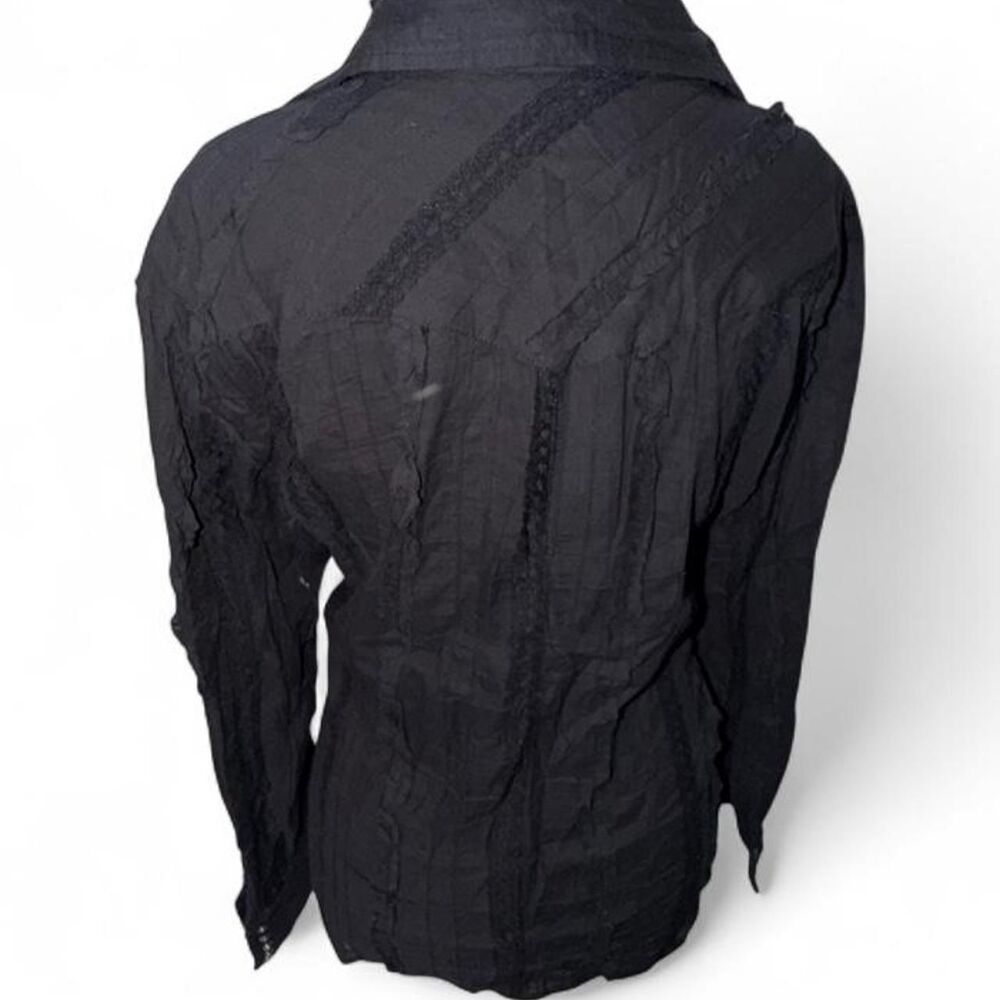 Scully Women's Black Blouse - Picture 6 of 8